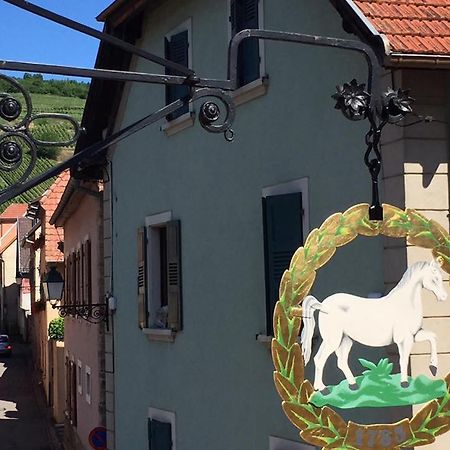 Auberge Du Cheval Blanc Depuis 1785 Westhalten Dış mekan fotoğraf