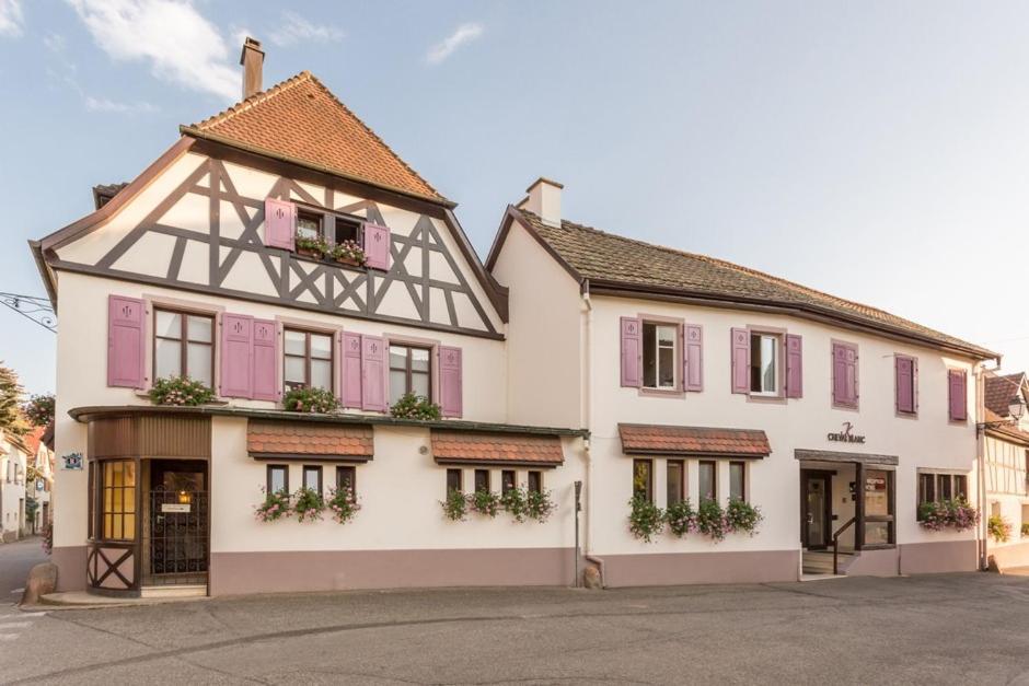 Auberge Du Cheval Blanc Depuis 1785 Westhalten Dış mekan fotoğraf